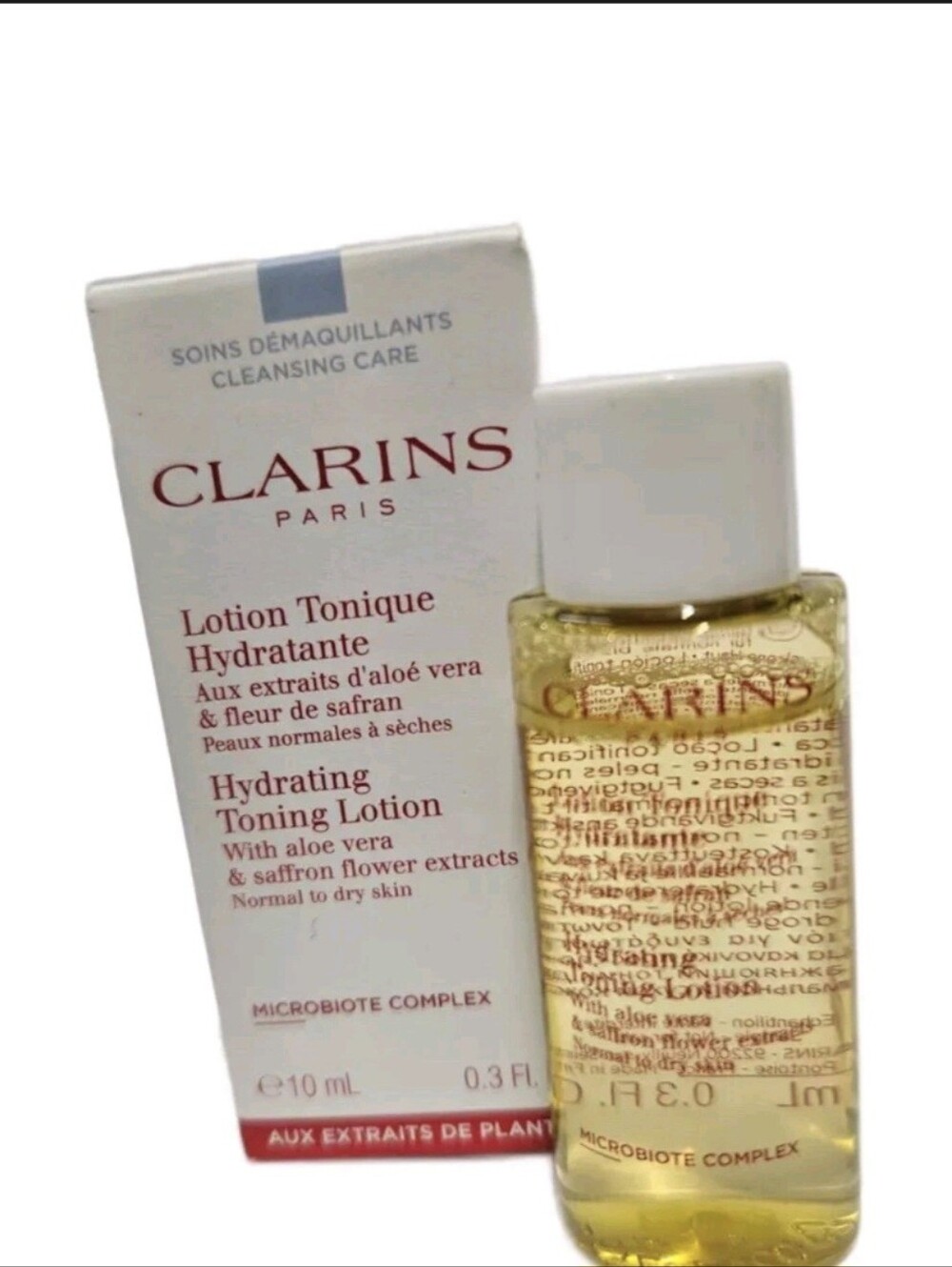 Clarins Hydrating Toning Lotion 10 ml-2 Bottles